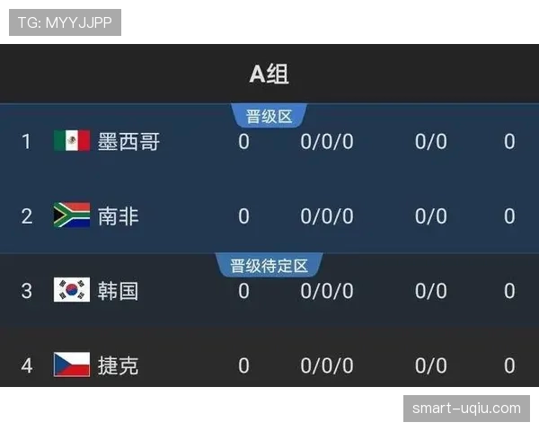 世界杯A组出线形势分析,捷克南非机会几何